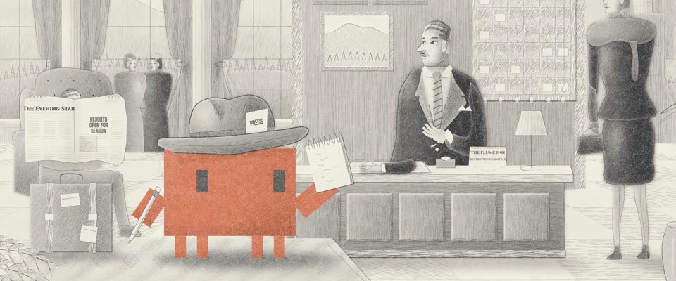No.20 Gentleman's Agreement (1947) in OPUSCAR 98, 1940s Graphite Magazine Illustration