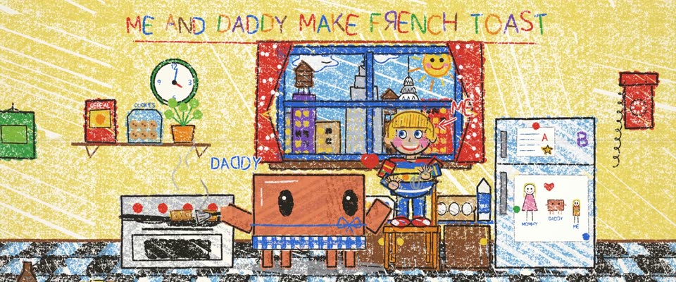 No.52 Kramer vs. Kramer (1979) in OPUSCAR 98, Child's Wax-Crayon Drawing