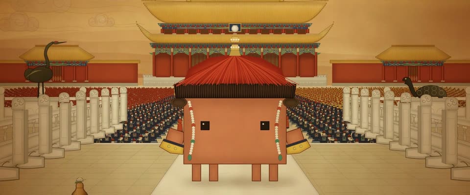 No.60 The Last Emperor (1987) in OPUSCAR 98, Gongbi Court Painting on Silk