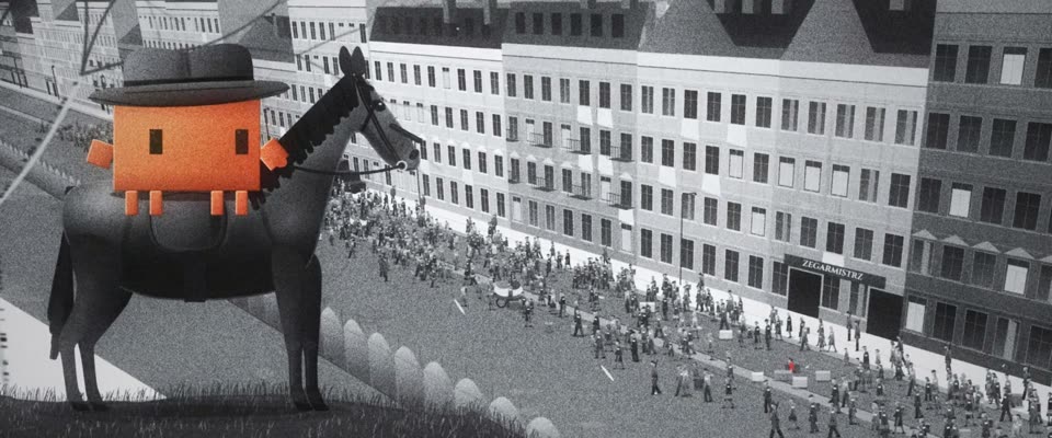 No.66 Schindler's List (1993) in OPUSCAR 98, Black-and-white Film, One Red Coat