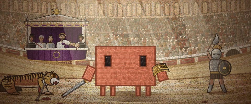 No.73 Gladiator (2000) in OPUSCAR 98, Roman Floor Mosaic