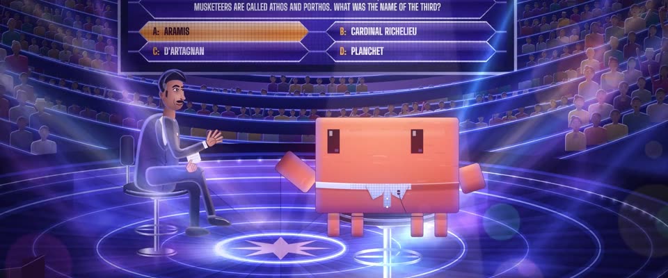 No.81 Slumdog Millionaire (2008) in OPUSCAR 98, Quiz-Show Studio & Mumbai Orange-Teal