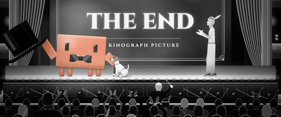 No.84 The Artist (2011) in OPUSCAR 98, Polished Silent-Film Black & White